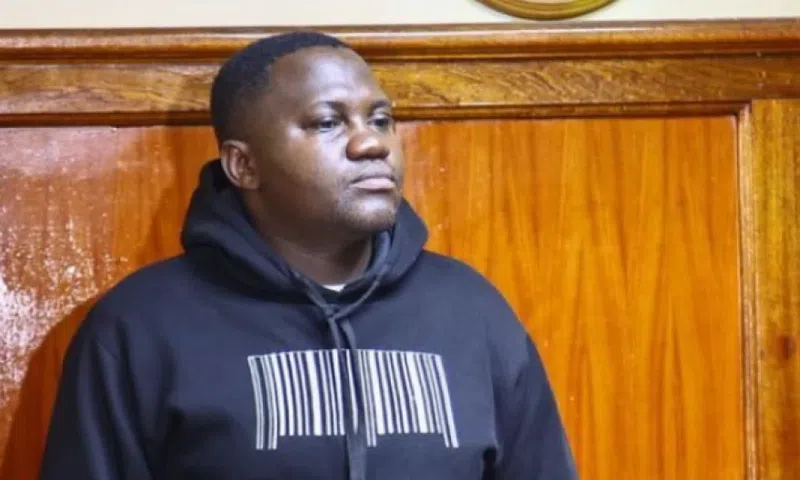 Police constable James Mukhwana in court on June 16, 2025