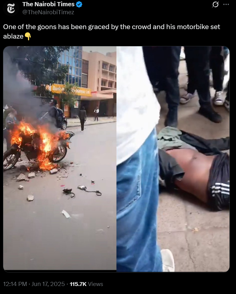 Netizens outrage over the infiltration of protests by 'goons'