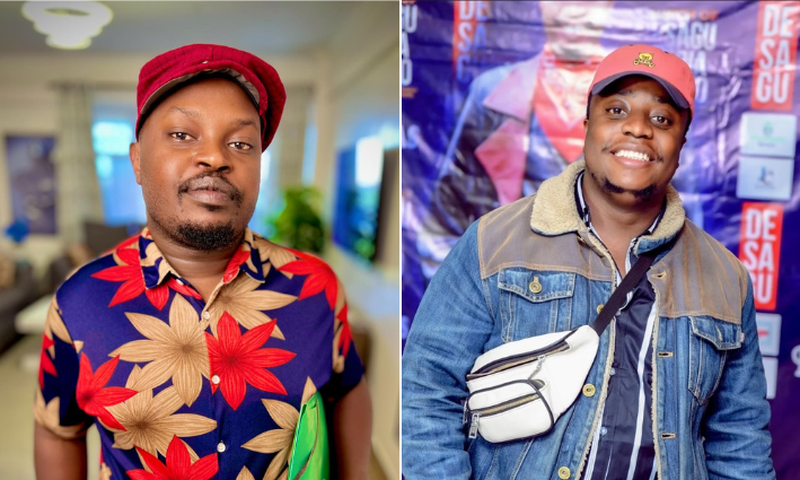 Mayoyo comedian and Julius Wololo