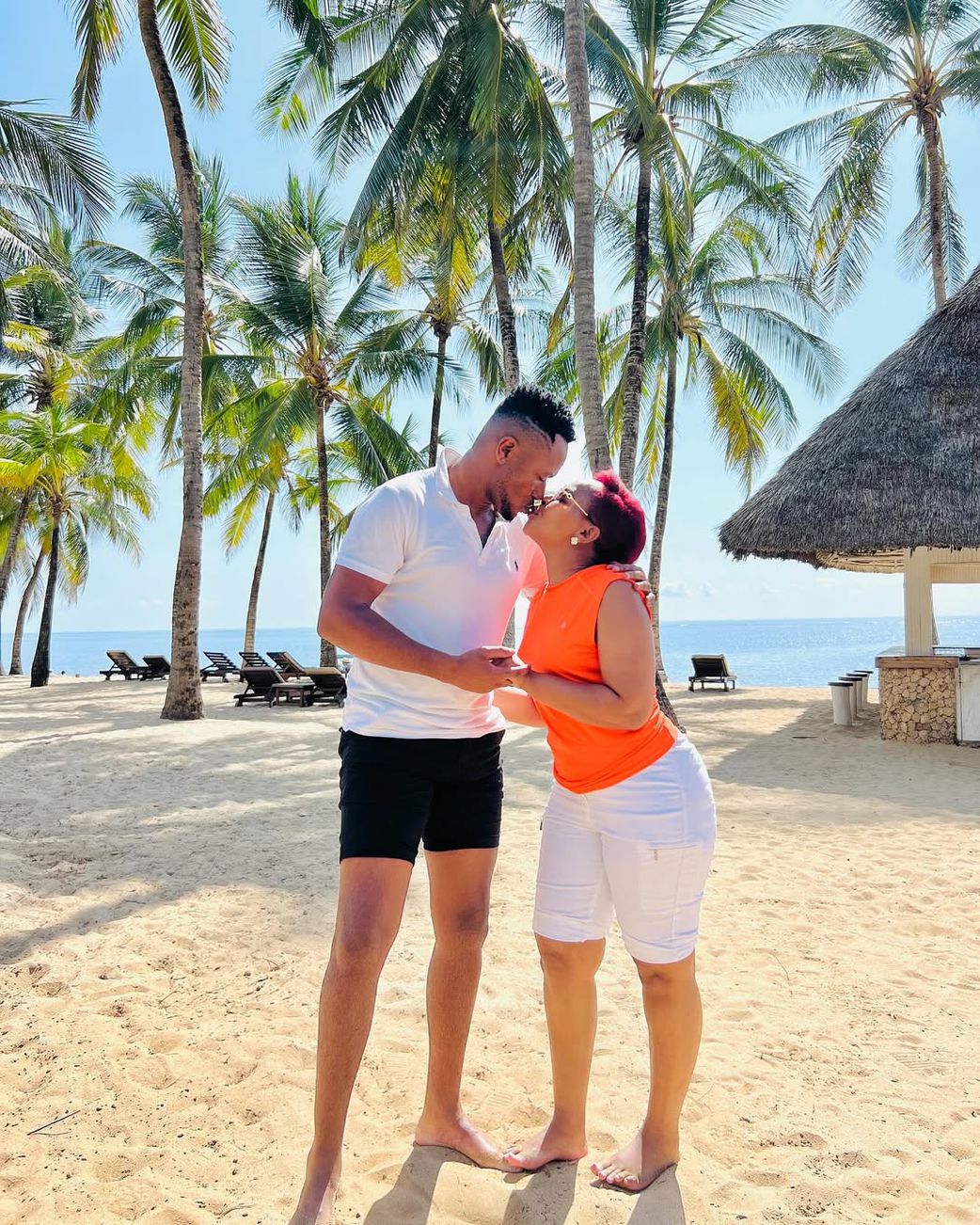 Kenyan celebrity couple of Linet Munyali popularly known as Size 8 and Samuel Muraya, aka DJ Mo