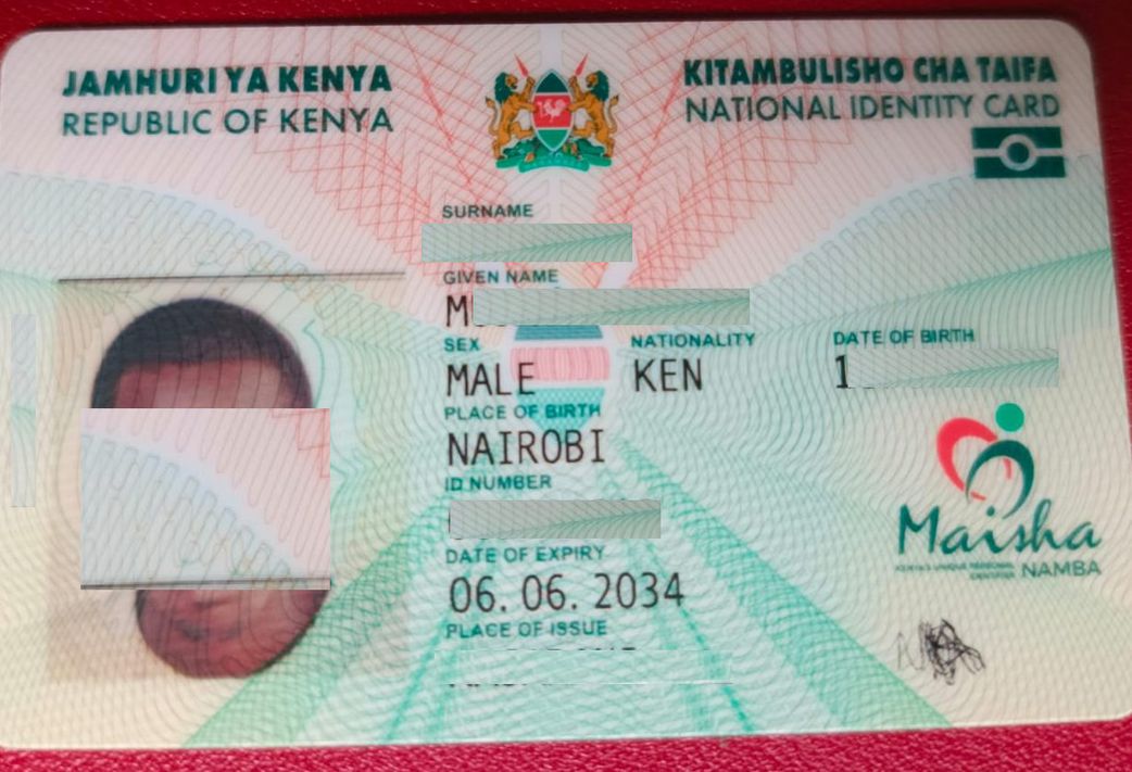 Kenyan ID card