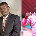 A collage of Gospel singer Philip Kimani and MP Elijah Kururia