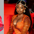 A collage of Shatta Bway and Claudia Naisabwa