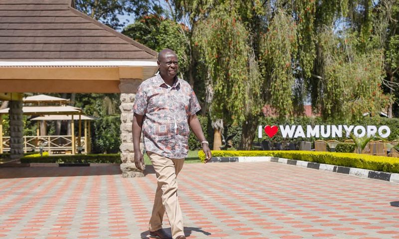 Former Deputy President Rigathi Gachagua