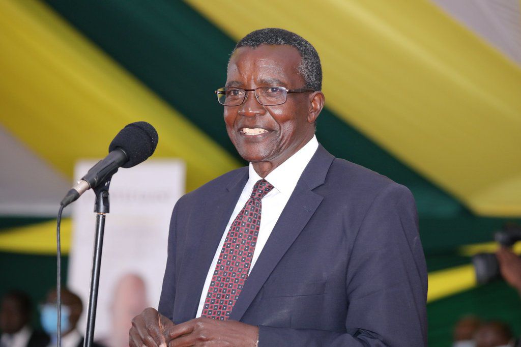 Former Chief Justice David Maraga during a past interview