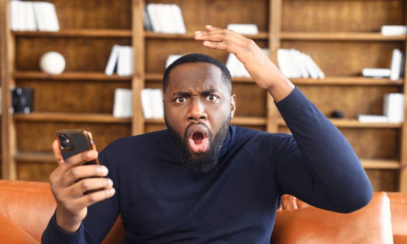 A man shocked