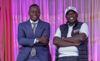 Oga Obinna and DCP Party leader  Rigathi Gachagua