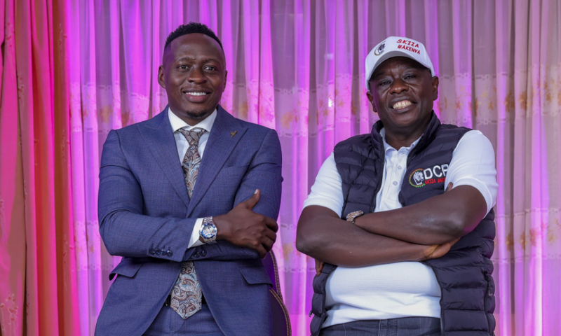 Oga Obinna and DCP Party leader  Rigathi Gachagua