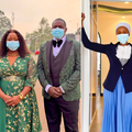 A collage of Millie Chebby, Terence Creative and Carey Priscilla taking part in #MaskFriday challenge