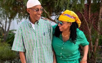 Massawe Japanni and her late father