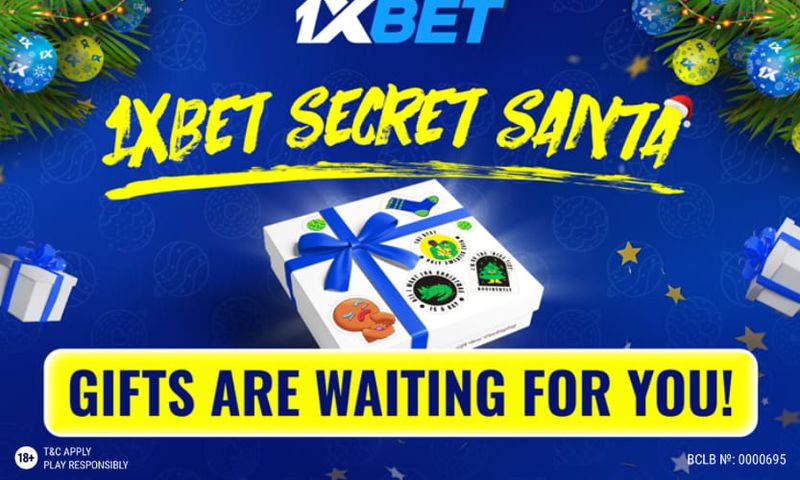 Christmas promo Secret Santa from 1xBet: unforgettable surprises for users!
