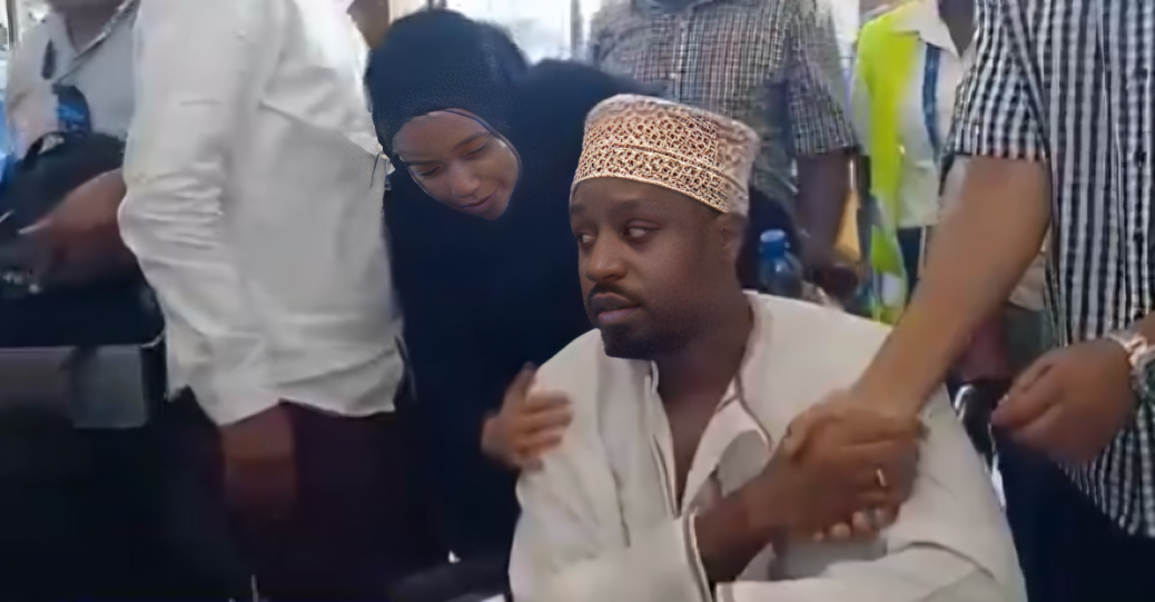 Boniface Mwangi after release from Tanzania authorities