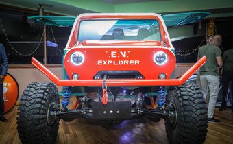EV Explorers team, the first-ever electric vehicle entry in Rhino Charge history