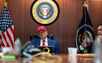 President Donald Trump and follows the military operation that destroyed 3 major nuclear enrichment facilities in Iran from the Situation Room