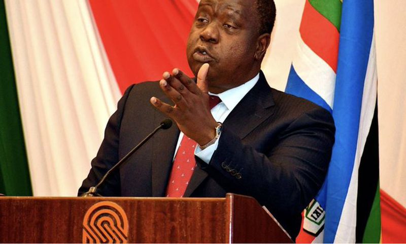 Former Interior CS Fred Matiang'i