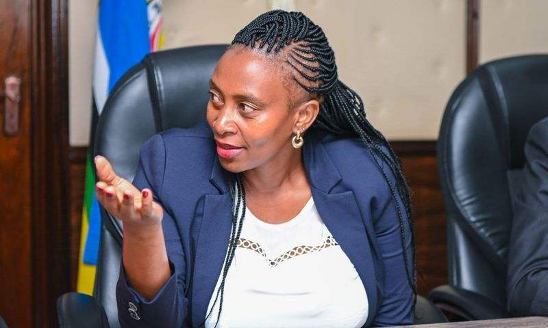 File image of Health PS Mary Muthoni