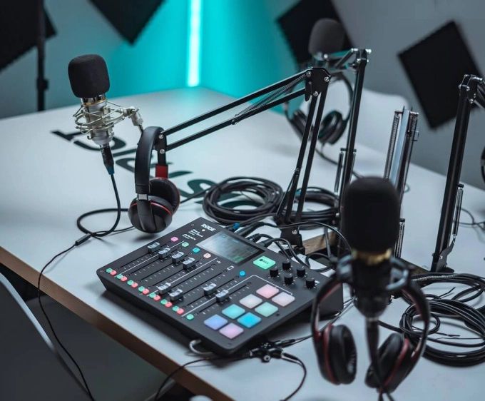 Podcast equipment