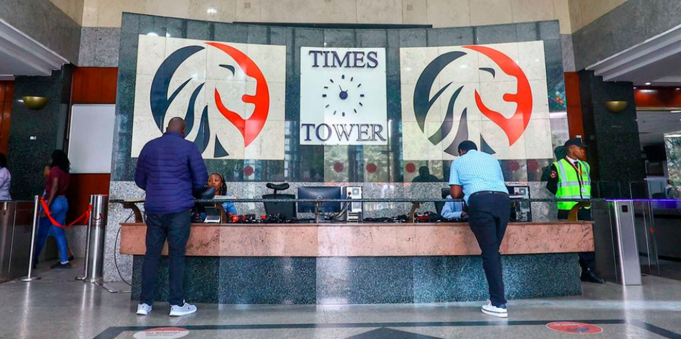 KRA headquarters at Times Tower, Nairobi