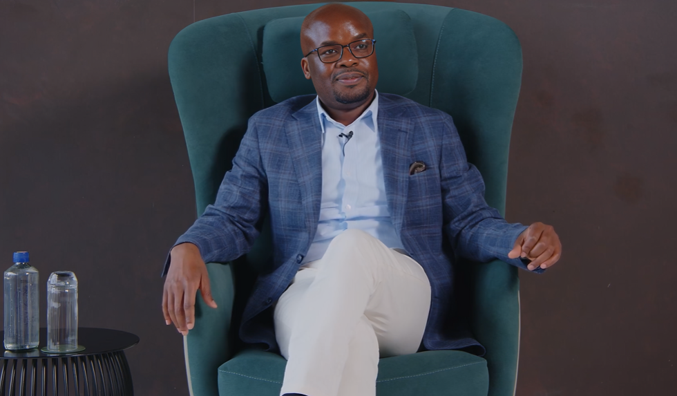 Interior Principal Secretary Raymond Omollo during an interview
