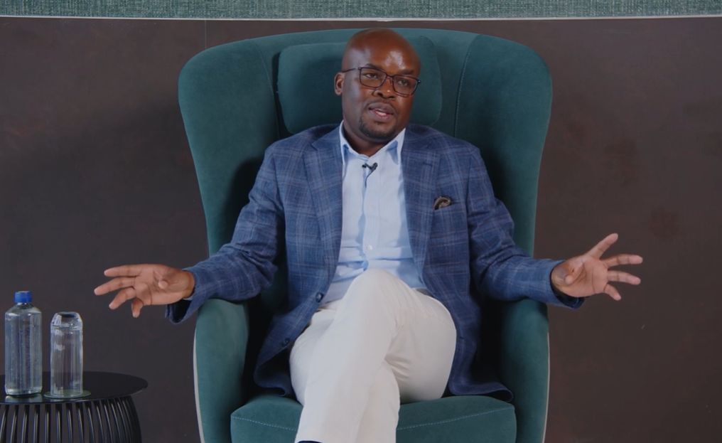 Interior Principal Secretary Raymond Omollo during an interview