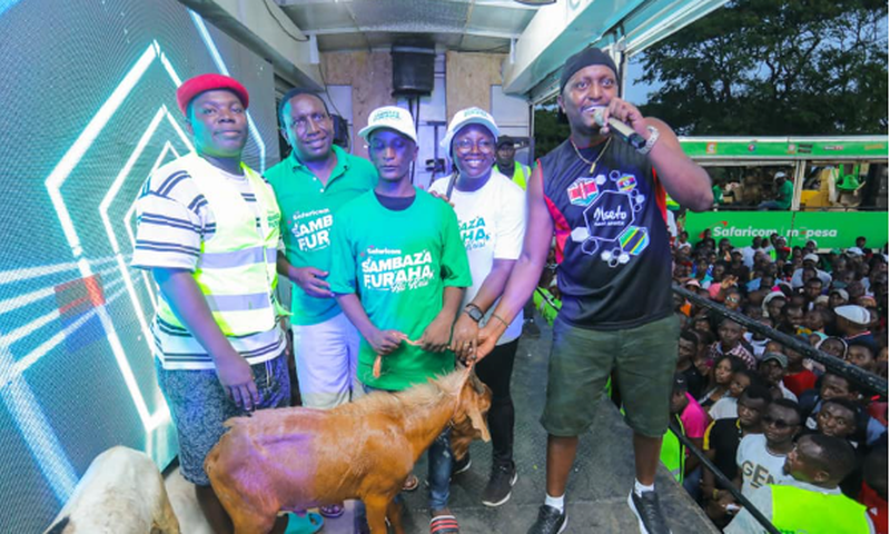 Safaricom spreads Christmas cheer with free goats, chickens & more surprises