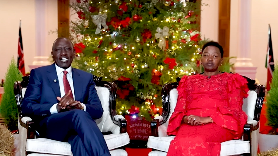 President William Ruto and First Lady Rachel Ruto share their Christmas message, calling on Kenyans to embrace unity, gratitude, and generosity during the festive season.