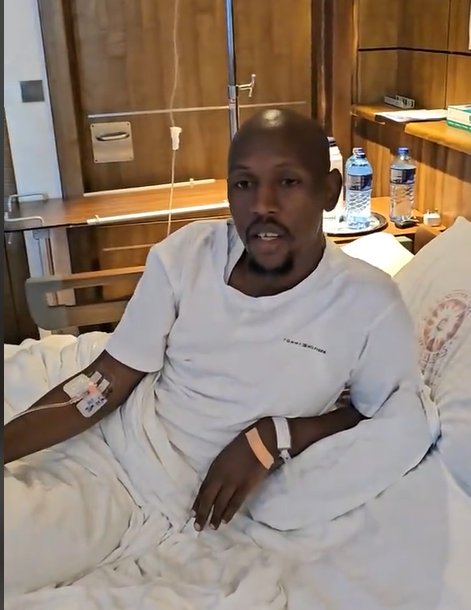 Nairobi County Environment Chief Officer Geoffrey Mosiria admitted at Nairobi Hospital