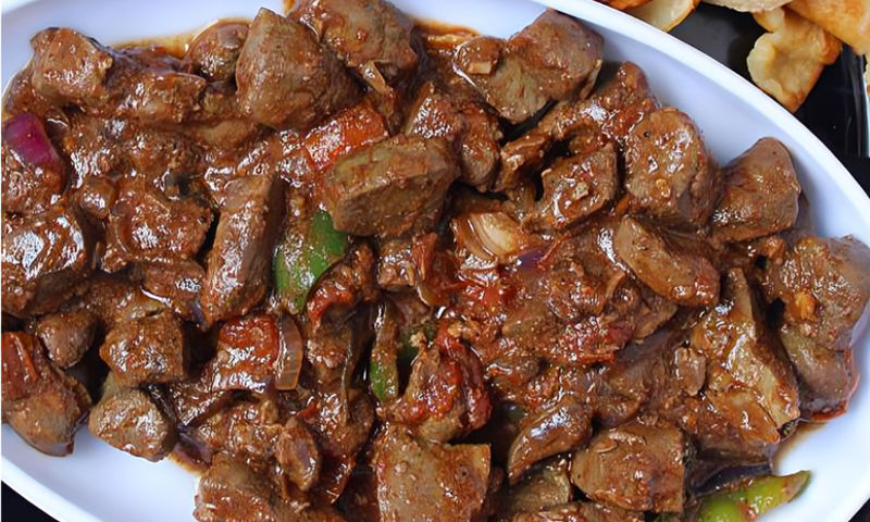 Well fried liver