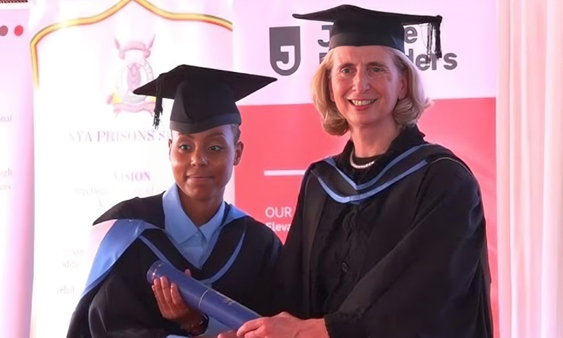 Prison beauty queen Ruth Kamande graduates with law degree behind bars