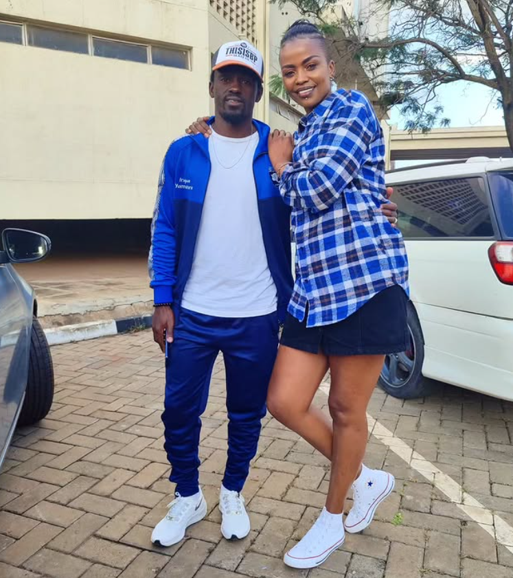 Janet Wanja and his brother Kevin Kimani