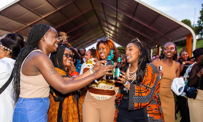 Fans enjoying the vibes at Ngemi 3.0 event