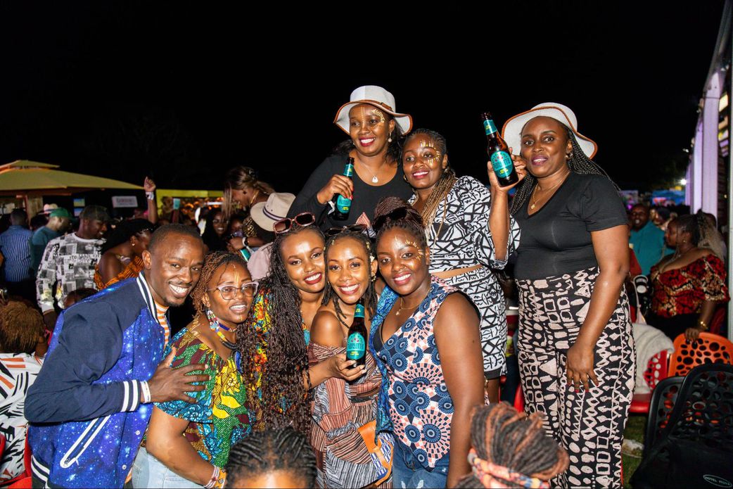 Fans enjoying the vibes at Ngemi 3.0 event