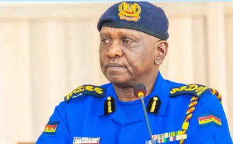 Inspector General of Police Douglas Kanja