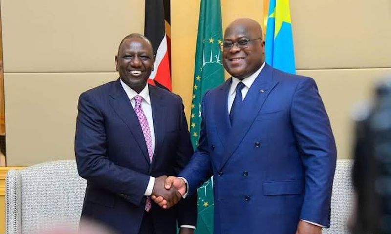 President William Ruto and President Félix Tshisekedi