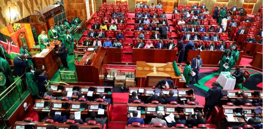 File image of parliament at a past sessions
