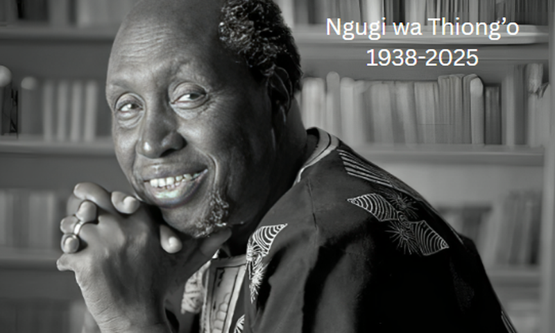 The late Ngugi wa Thiong'o