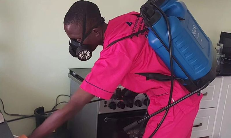 Professional fumigation in a home in Nairobi [Image Credit: Solicity Shine Cleaning Limited]