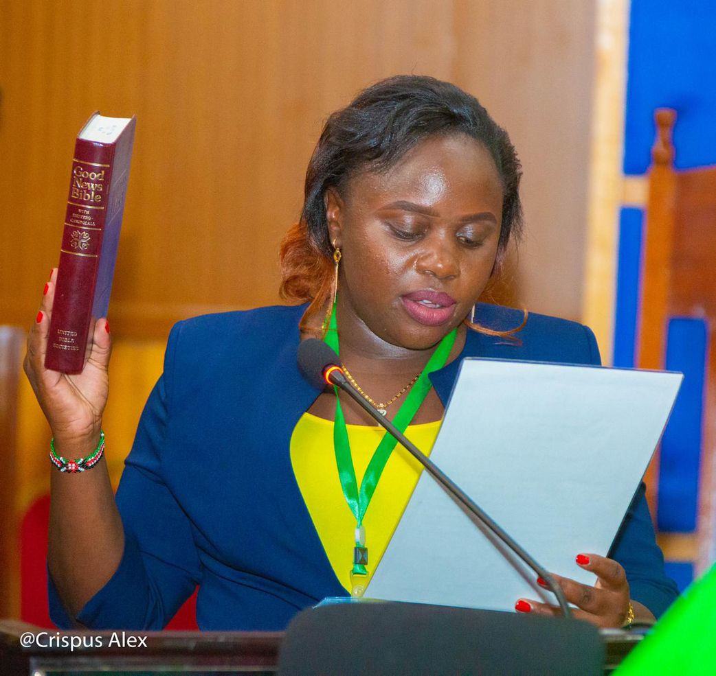 Grace Nduta Wairimu, the Member of County Assembly (MCA)