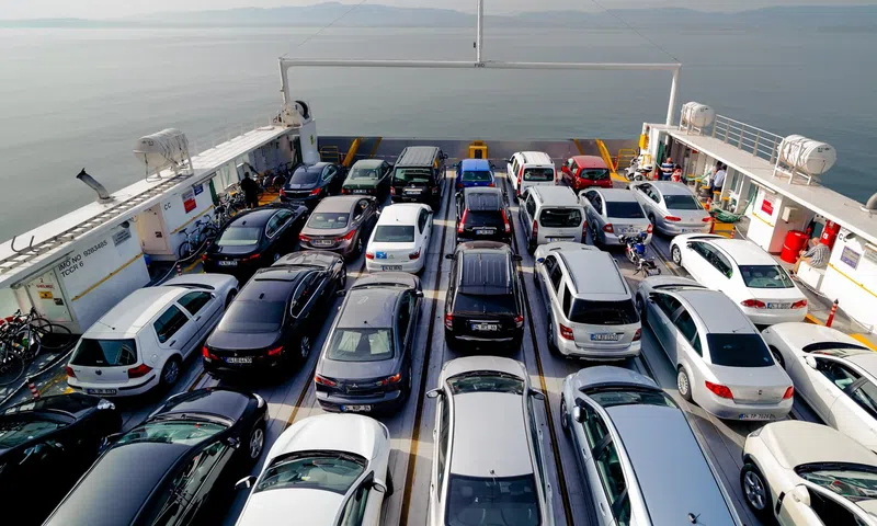 Cars being imported