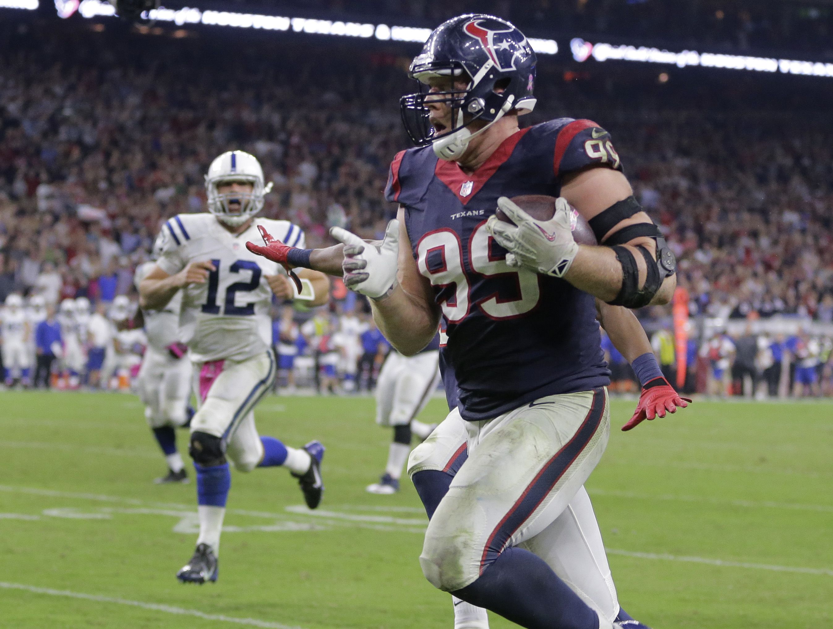 Watt can put a stop to the Colts’ Luck