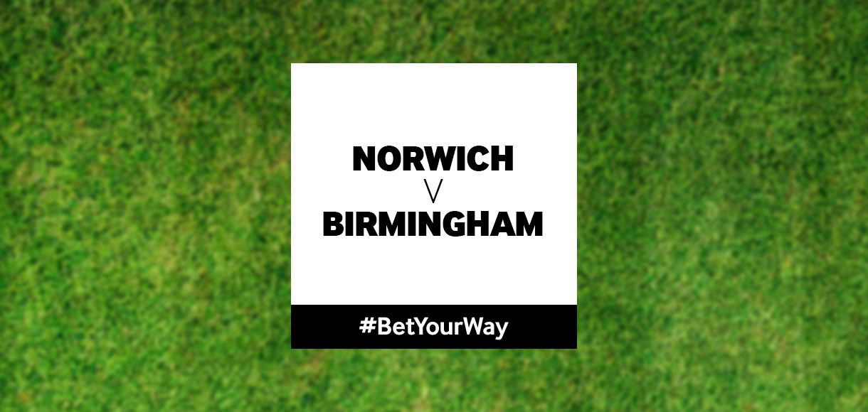 Championship football tips for Norwich v Birmingham on Friday