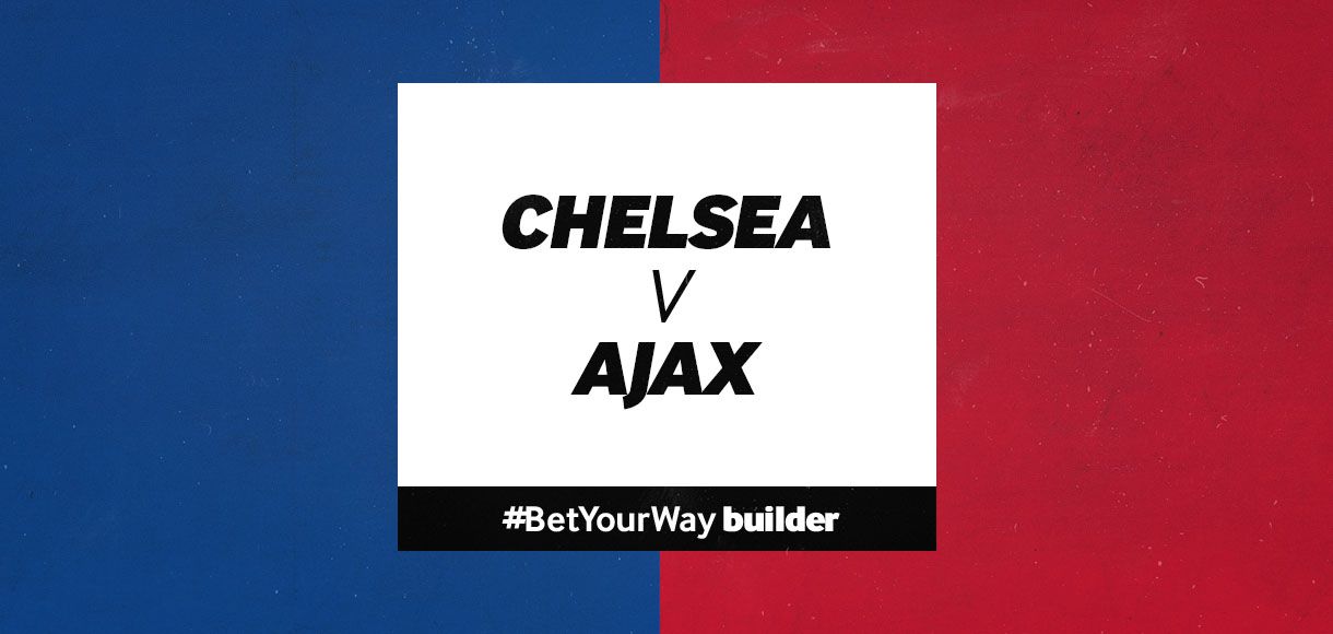 Champions League football tips for Chelsea v Ajax 05 11 19