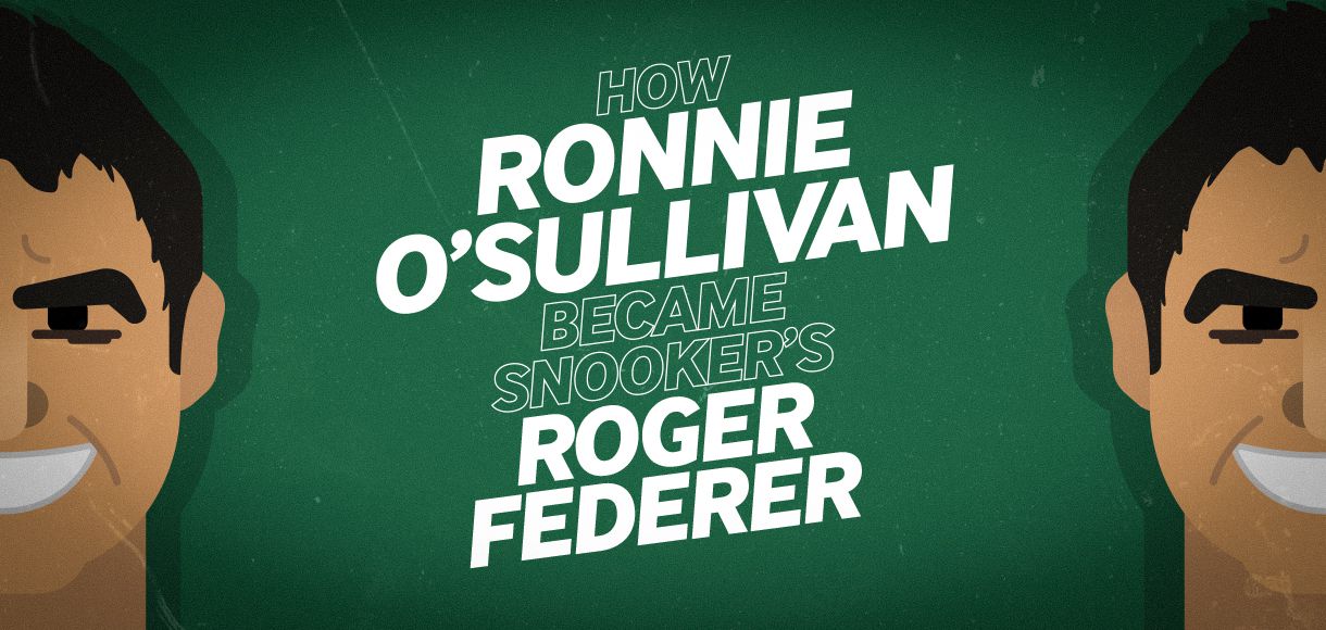 How Ronnie O’Sullivan became snooker’s Roger Federer