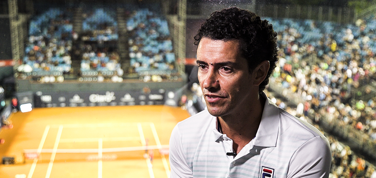 Andre Sa on playing Tim Henman at Wimbledon