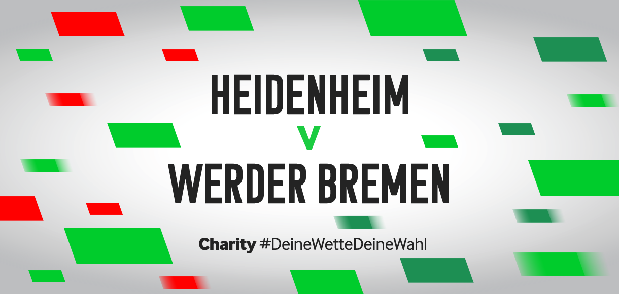 Betway Charity #DeineWetteDeineWahl: Werder Bremen vs Heidenheim