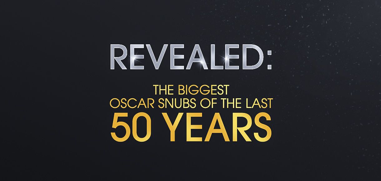 Revealed: The biggest Oscars snubs of the last 50 years