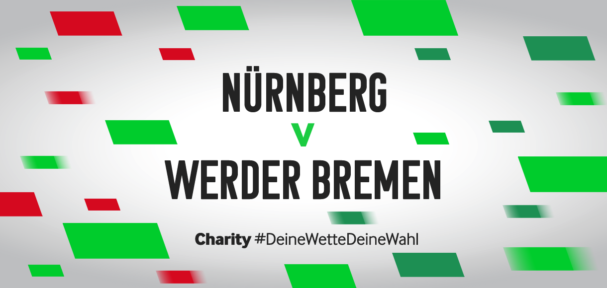 Betway Charity #DeineWetteDeineWahl: 1. FC Nürnberg – Werder Bremen