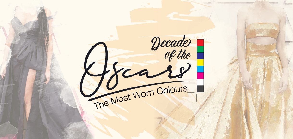 The Oscars In Colour: Discovering the most popular colours worn at the Oscars