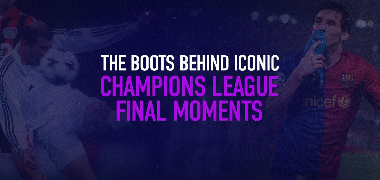 The boots behind 10 iconic Champions League final moments