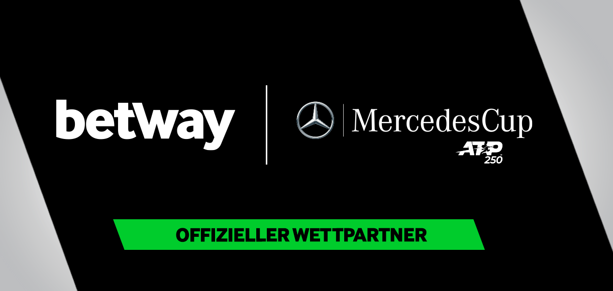 betway verkündet die Sportwettenpartnerschaft mit dem ATP Mercedes-Cup Turnier in Stuttgart